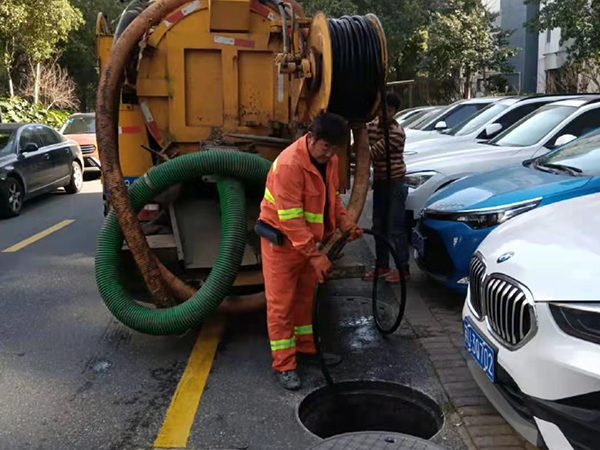 光村镇排污管道清淤